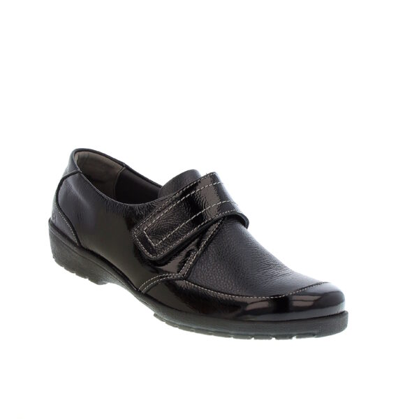 Γυναικεία Μοκασίνια Δερμάτινα με Velcro (8010T)
