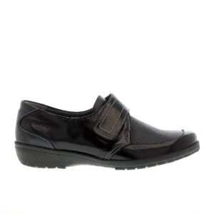 Γυναικεία Μοκασίνια Δερμάτινα με Velcro (8010T)