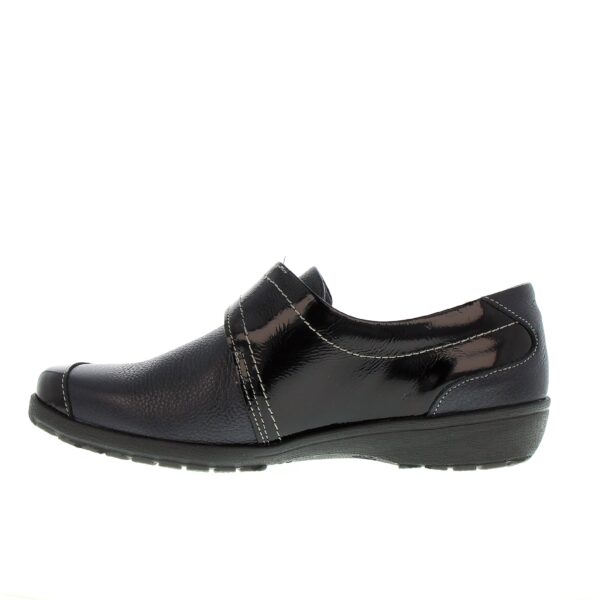 Γυναικεία Μοκασίνια Δερμάτινα με Velcro (8010T)