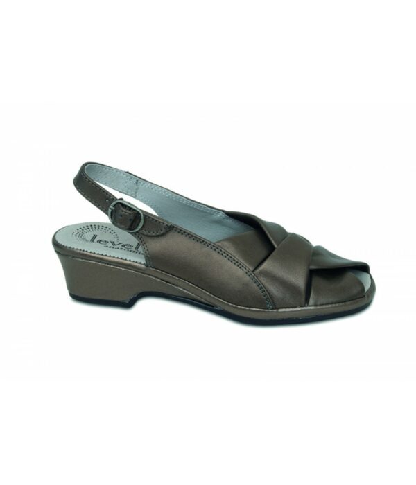 Γυναικείο Πέδιλο Δερμάτινο Peep Toe (2153)